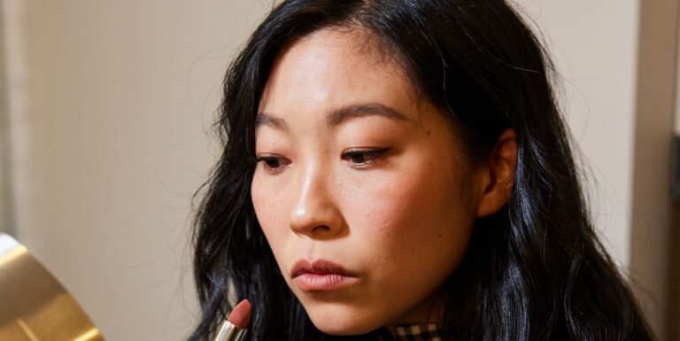 How Awkwafina prepared for the Dior Beauty event