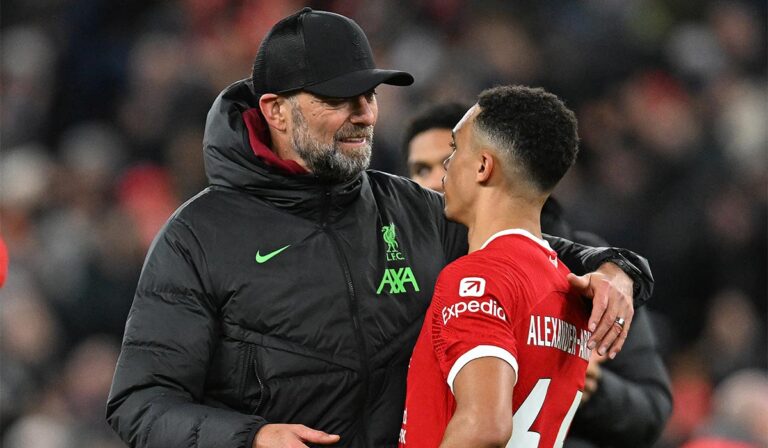 Liverpool manager Klopp anxiously awaits Trent Alexander-Arnold’s fitness update