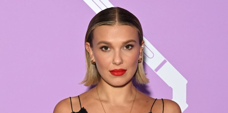 Millie Bobby Brown shows off her breakout natural skin texture