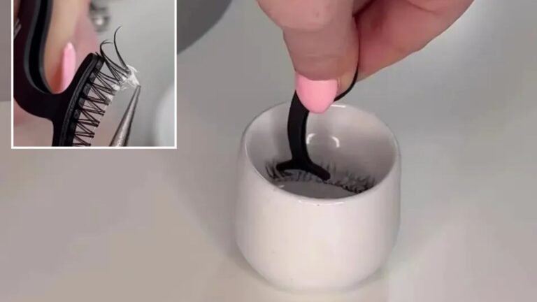 ‘Don’t throw them away!’ A woman shares a ‘genius’ beauty hack that lets you reuse your removed eyelashes an additional 25 times!