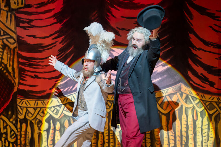Delightful absurdity: Scottish Opera’s Marx comes to London!examination