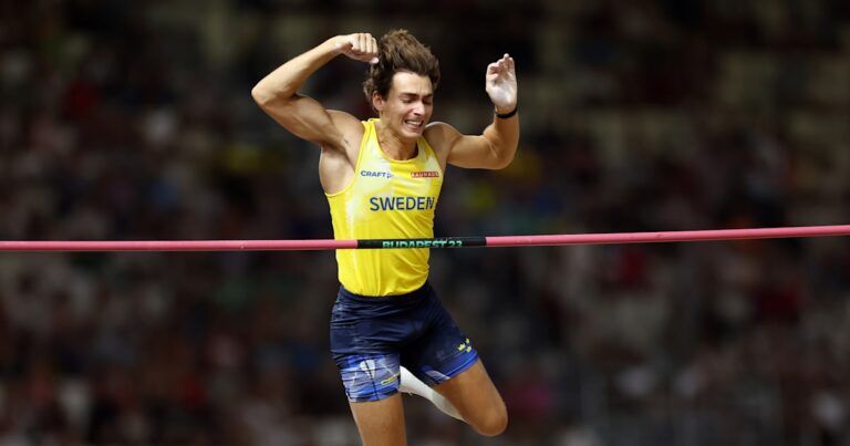 Mondo Duplantis wins Sweden’s Mondo Classic with world’s highest height
