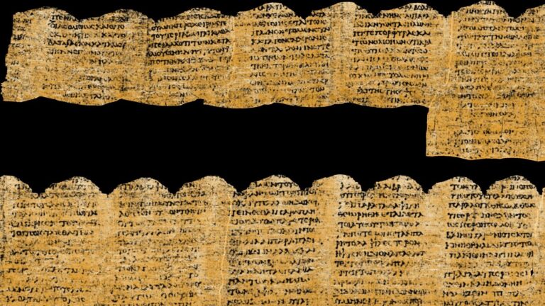 Ancient Herculaneum scroll deciphered by students using AI | Science and Technology News