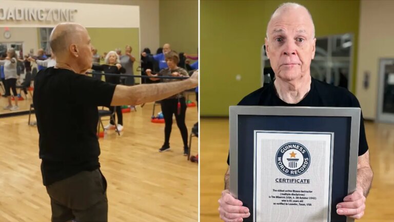 The world’s oldest fitness instructor is still active at 81 years old: “I’m not going to stop just because I’m old”