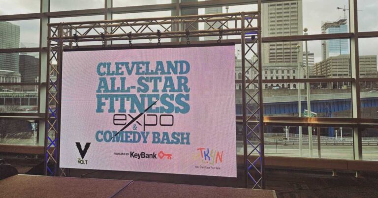 3rd Annual Cleveland All-Star Fitness Expo Comedy Bash Held at Browns Stadium