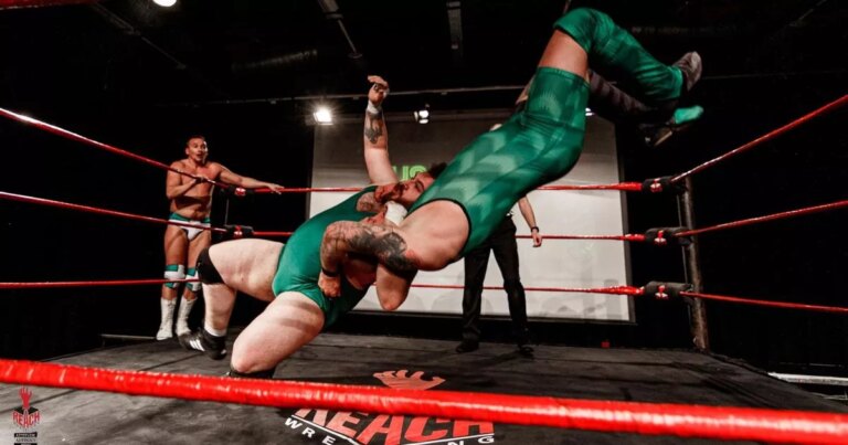 TNT World Heavyweight Champion appears in Saltash wrestling match