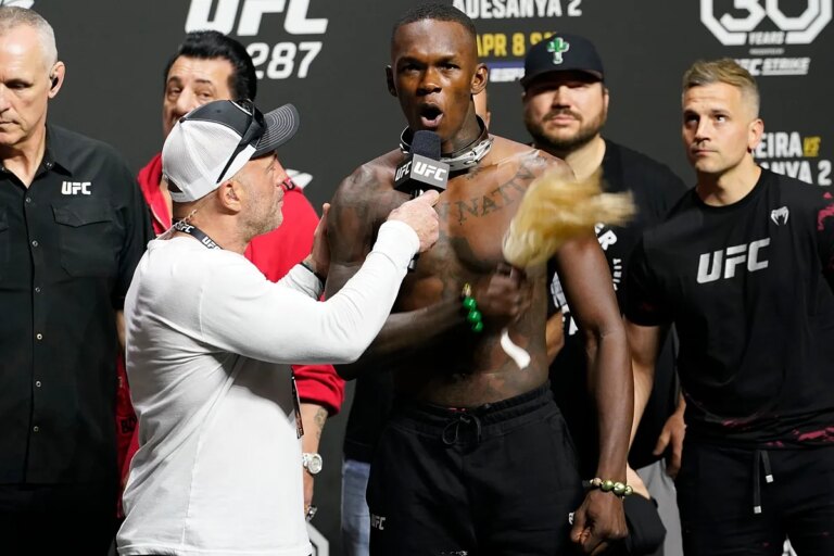 Israel Adesanya reveals why Joe Rogan no longer interviews losing fighters