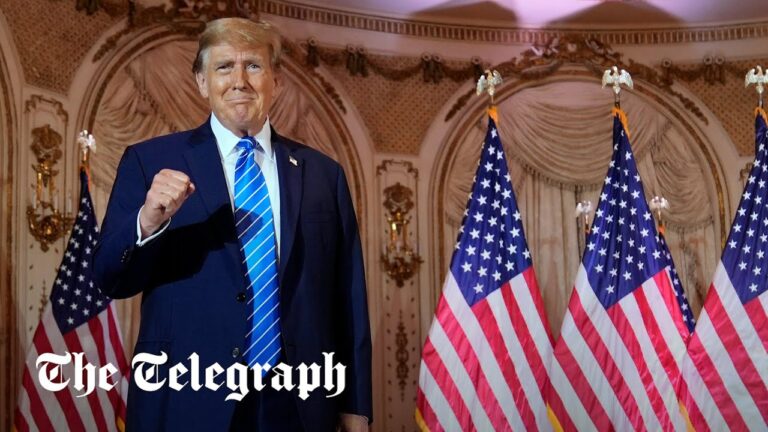 Super Tuesday update: The world is laughing at us, Trump attacks Biden in victory speech – Telegraph