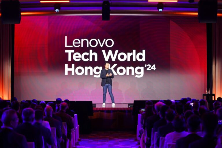 AI takes center stage at Lenovo Tech World Hong Kong