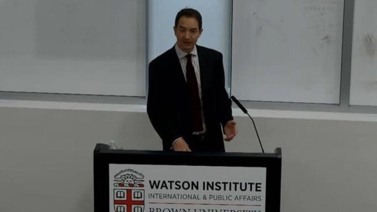 Historian Dominique Erdozein talks about his new book, American gun culture, and the Second Amendment at a book event.