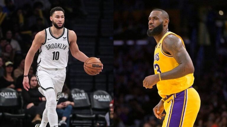 LeBron James surpasses Ben Simmons in NBA longevity and fitness, surpassing career games played