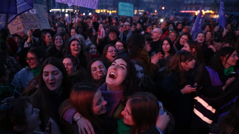 France becomes the first country in the world to explicitly state abortion as a woman’s “guaranteed freedom” in its constitution.
