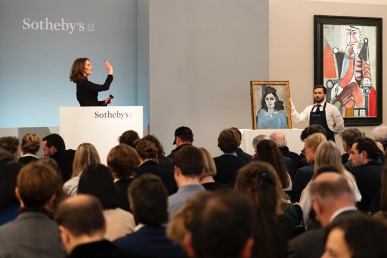 Sotheby’s Contemporary Sale in London raises $126.6 million with low-key performance