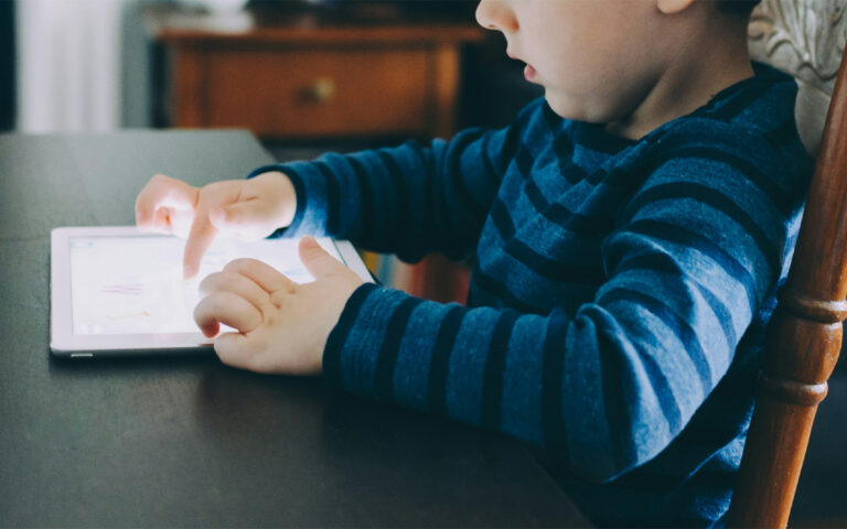 Gadgets are drastically reducing children’s exposure to language.