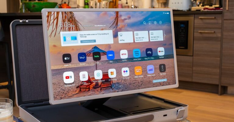 The world needs more gadgets like LG’s Briefcase TV