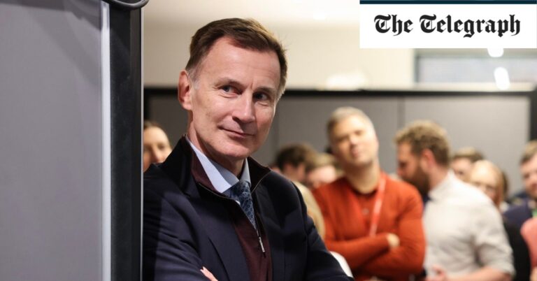 Mr Hunt’s hopes for $90bn London Sheinflot risk derailing