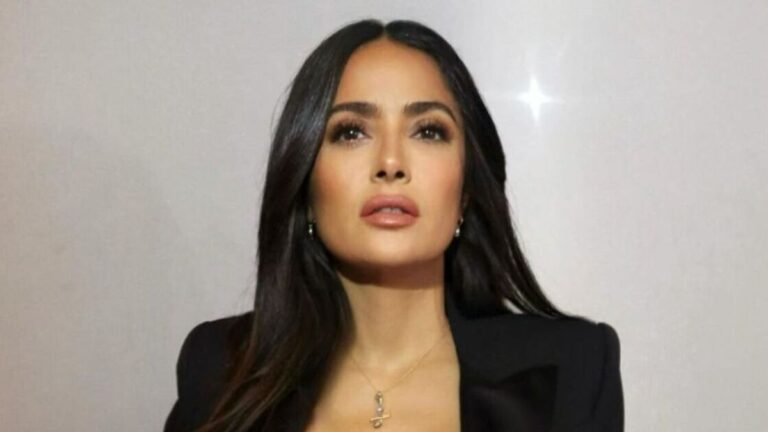 Salma Hayek dazzles with chic ensemble, showing off her timeless beauty on Instagram