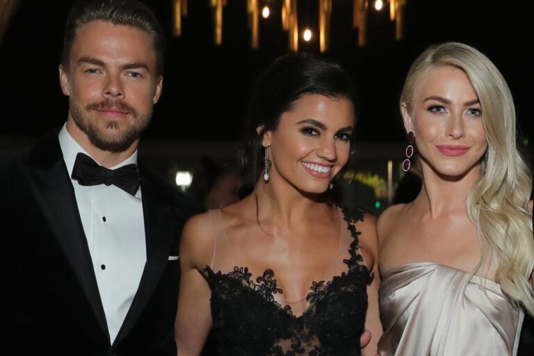 Derek Hough celebrates Sister Julianne with wife Hayley at Kinsey Fitness Studio opening amid health crisis