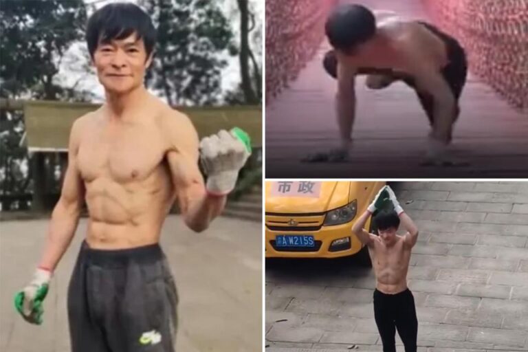 A 70-year-old grandfather with six-pack abs reveals his fitness habits
