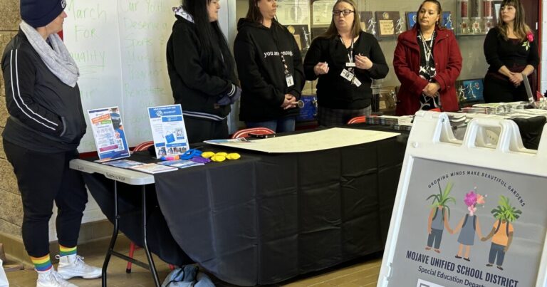 Parents voice their opinions at Mojave High School educational resource event