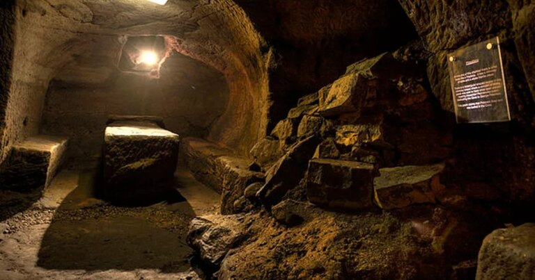 You can visit a mysterious underground world beneath the outskirts of Edinburgh