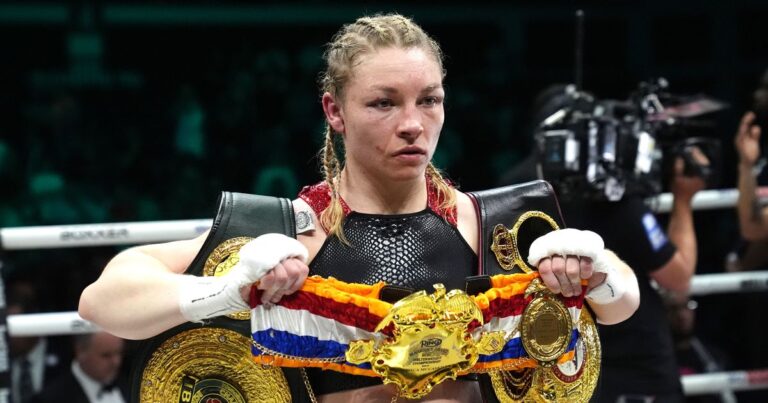 Lauren Price becomes Wales’ first women’s boxing world champion