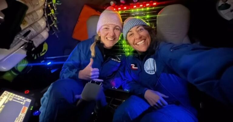 Scottish woman and friend set new world record by diving 8,000 meters in submarine