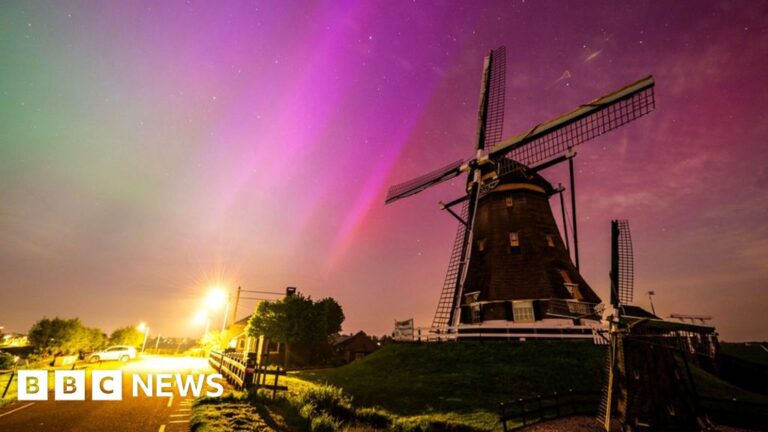 In pictures: Northern lights dazzle around the world – BBC