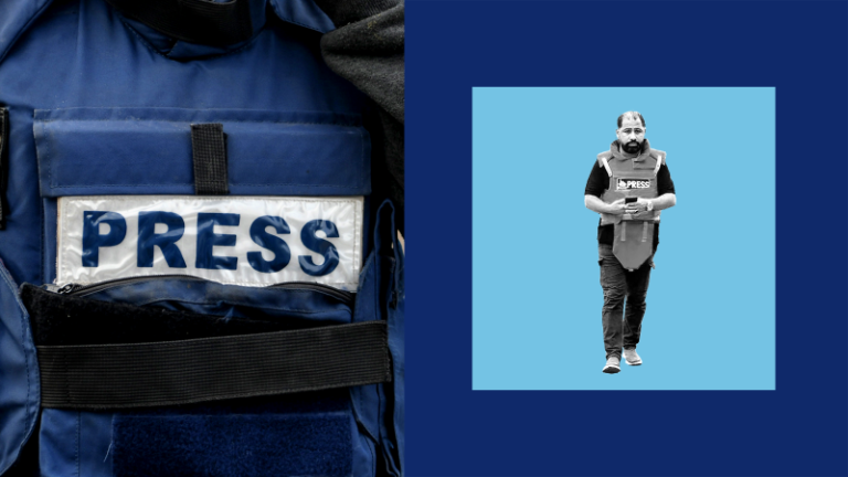 World Press Freedom Day: Haunted by their colleagues’ deaths, the journalists risking their lives to report from Gaza