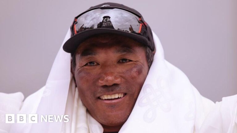 Everest: Recorded climb by Nepali and British climbers