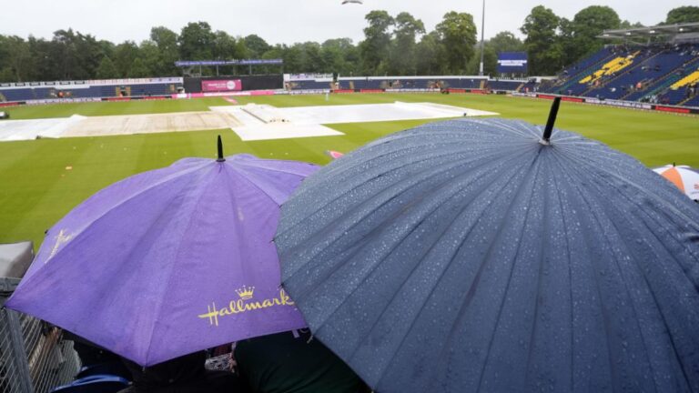 Cardiff cancellation deals blow to England and Pakistan’s World Cup preparations