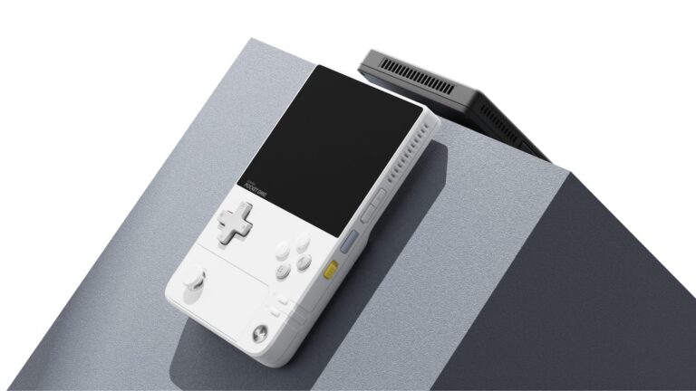 This gaming handheld offers a high-precision joystick experience