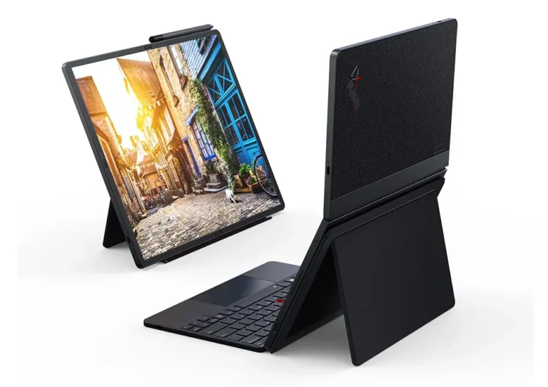 Lenovo’s latest foldable gadget aims to make your 16-inch laptop more portable than ever