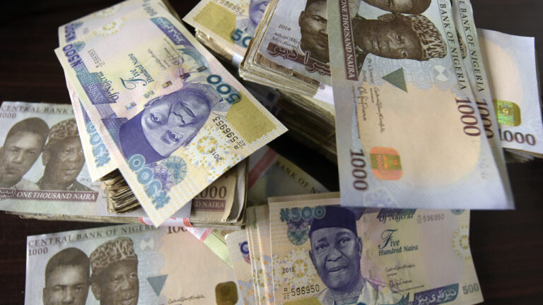 Naira, currently the worst performing currency in the world