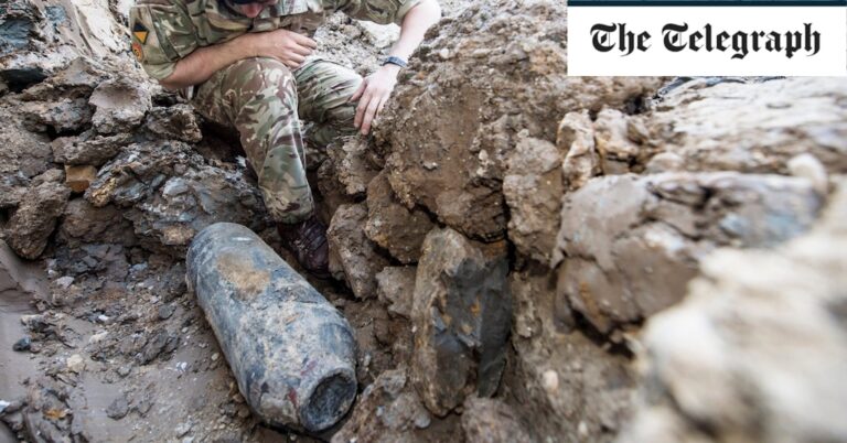 Unexploded bombs from World War II are lurking, becoming increasingly dangerous