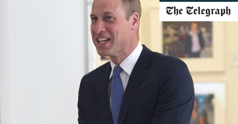 Prince William says the world is at a ‘critical crossroads’ in drug-resistant superbugs
