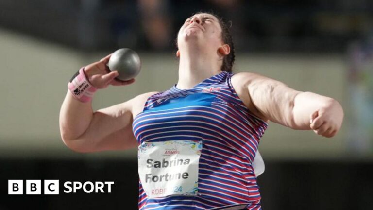 World Para Athletics Championships: Sabrina Fortune sets shot put world record and wins gold medal – BBC.com