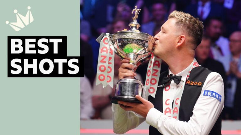 World Snooker Championship: Kyren Wilson’s best shot at defeating Jack Jones – BBC