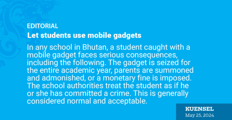 Enabling students to use mobile devices