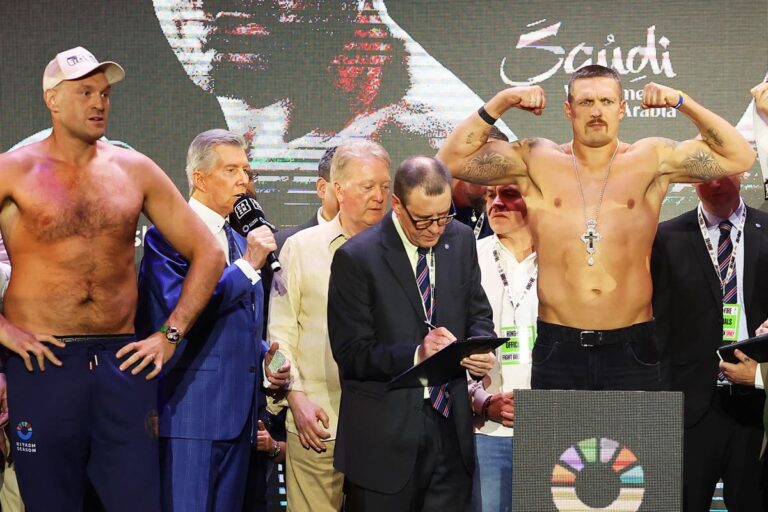 Is Oleksandr Usyk really too small to beat Tyson Fury? The world champion has a say