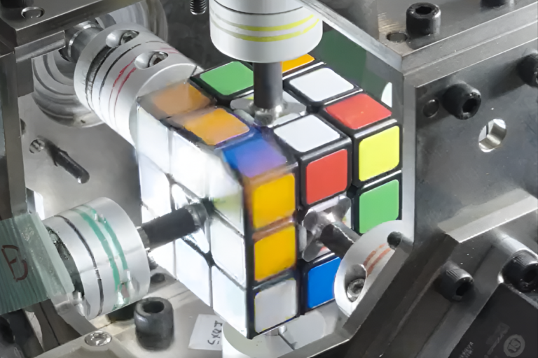 Robot breaks Rubik’s Cube world record in a blink of an eye