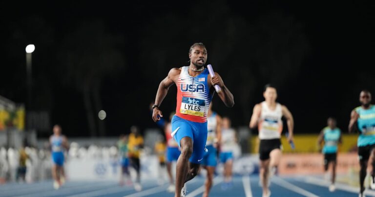America won four titles.Botswana wins men’s 4×400