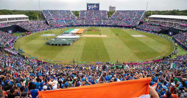 34,000 fans gather in Long Island for India vs Pakistan Cricket World Cup match