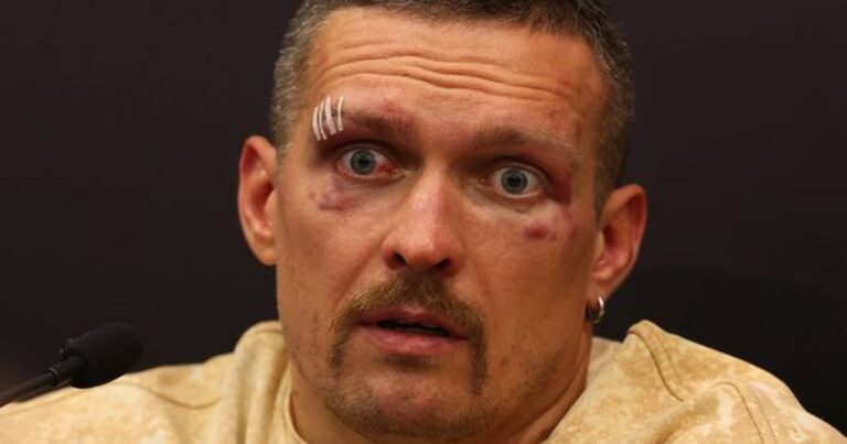 Oleksandr Usyk announces he will vacate his world heavyweight title after the Tyson Fury fight