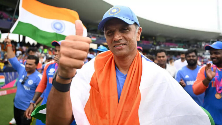 Rahul Dravid: ‘I’ll be out of work next week’: Rahul Dravid shows his humourous side as he announces retirement after T20 World Cup win | Cricket News