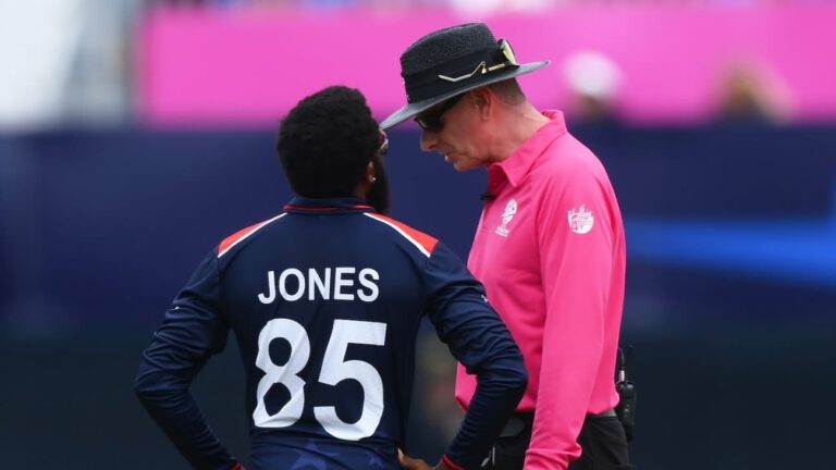 T20 World Cup 2024 – USA receives first ever stop-clock penalty at crucial moment against India