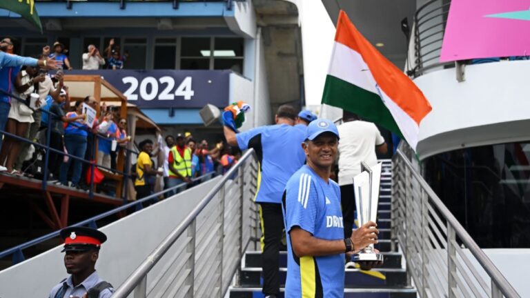 T20 World Cup 2024 – Rahul Dravid – India’s victory is ‘great testament to team effort’