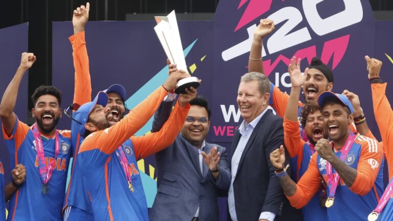 BCCI announces prize money of Rs 1,250 crore for T20 World Champions India