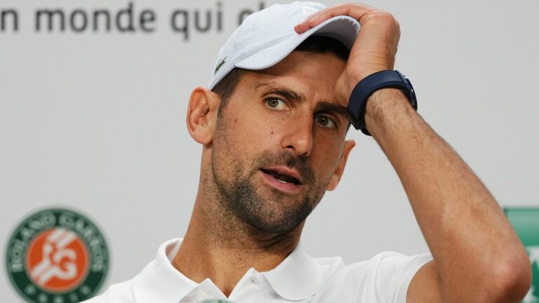 Novak Djokovic withdrew from the French Open due to a knee injury and lost his world number one ranking, but Jannik Sinner made history by reaching the semi-finals instead.