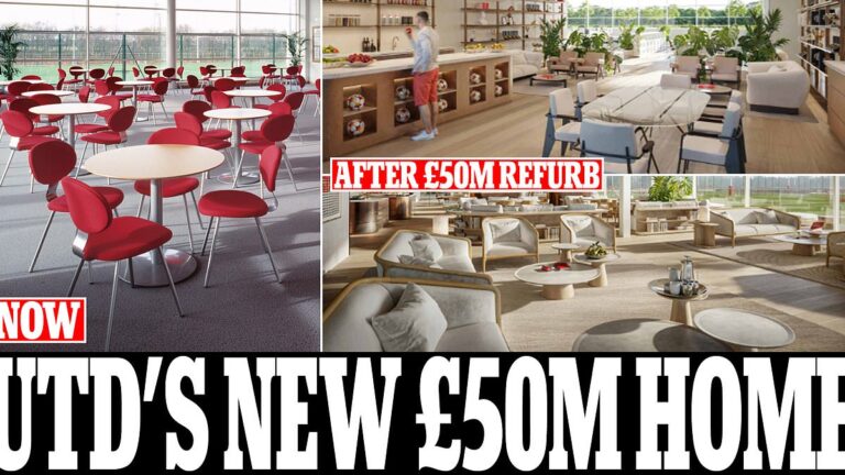 Manchester United have announced a £50 million refurbishment of their training ground to create a “world class” Carrington, led by the architects who designed the World Cup final stadium in Qatar and renovated Wembley Stadium, with work due to start on Monday.